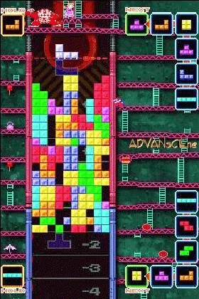 Tetris DS (USA) (Demo) (Kiosk) screen shot game playing